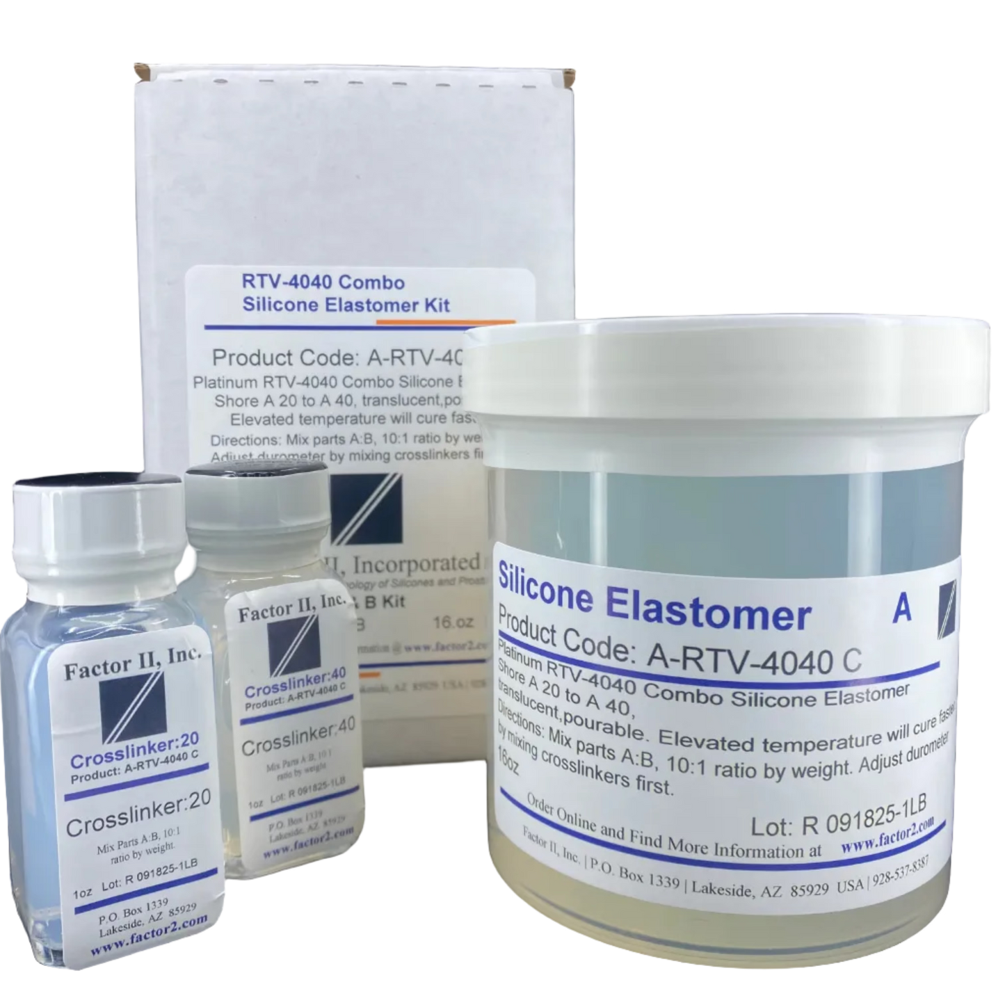 Elkem RTV-4040/4020 Silicone Elastomer (A-RTV-4040-MC) Multiple Catalyst System