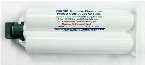 A-221-05-50MIL: LSR Cartridge 50ml (05 Shore A)