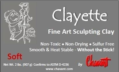 G-106: Clayette Modeling Clay (medium) - Image 2