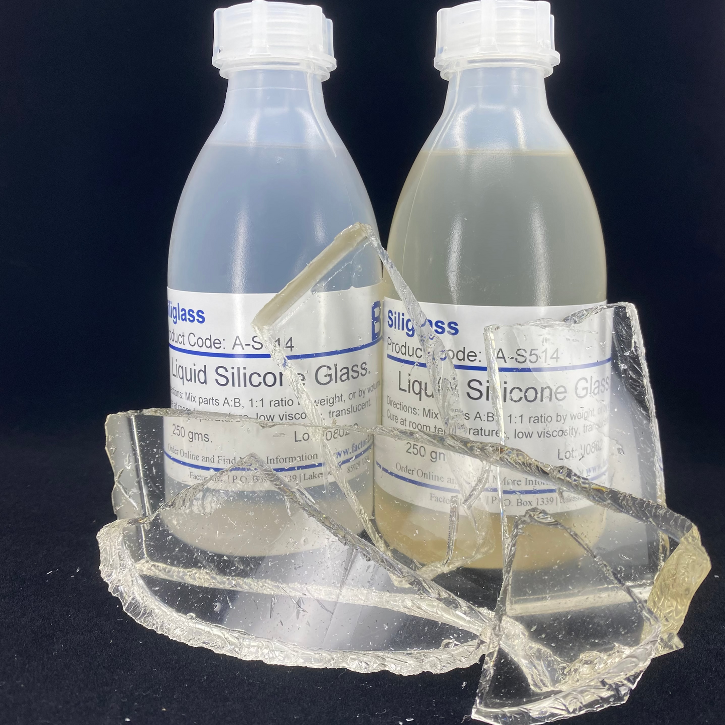 SILIGLASS- Liquid Silicone Glass Mixture